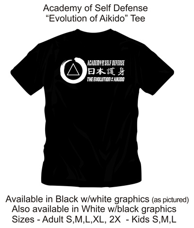 Evolution of Aikido T-Shirt